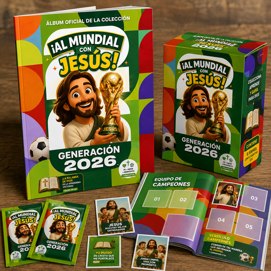 MEGAPACK Completo: ¡Al Mundial con Jesús!